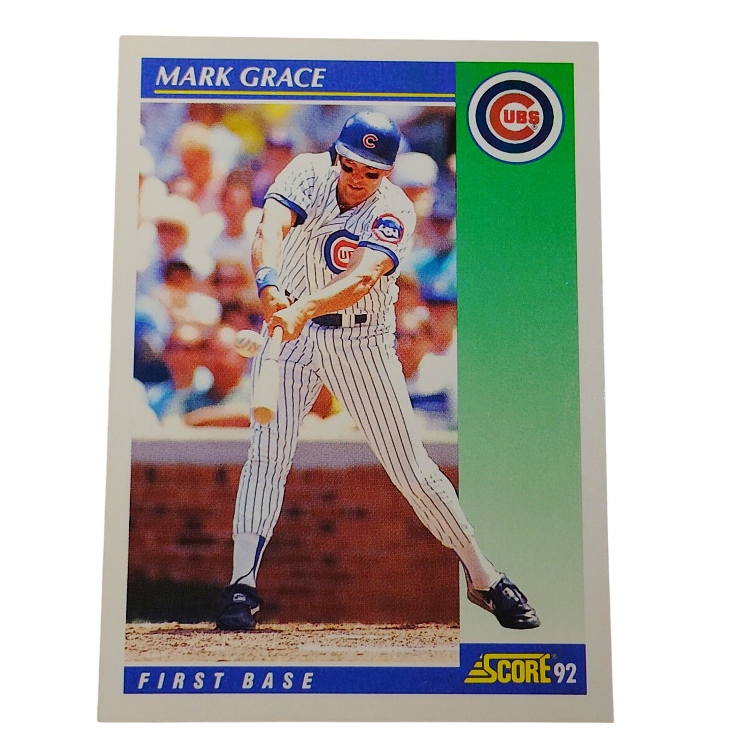 1992 Score Mark Grace #445 Chicago Cubs First Baseman MLB Baseball NM