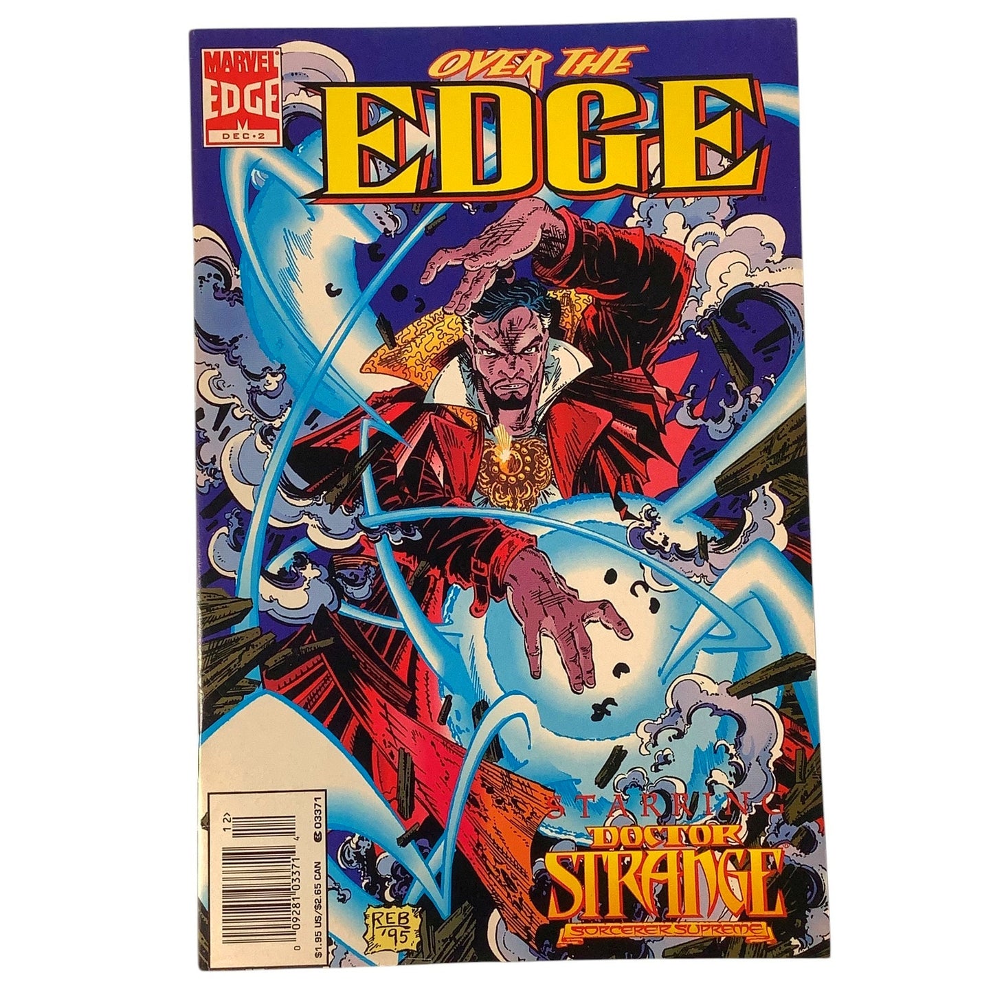Marvel's Flipbook- Over the Edge (Dec 1995) Prof. Xavier & X-Men (Dec 1995)