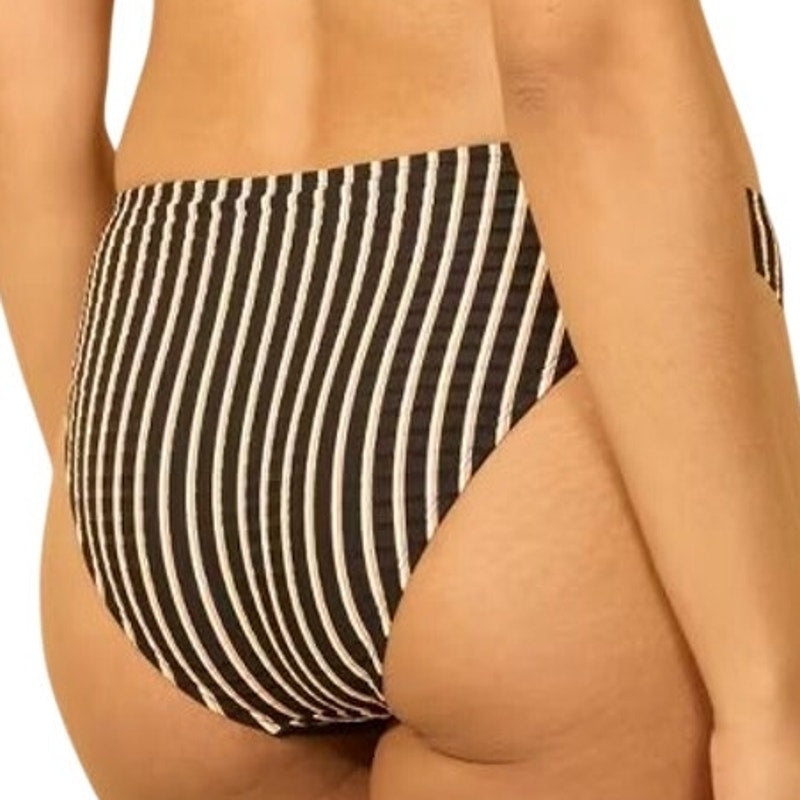 Shade & Shore Ribbed Low‑Rise Cheeky Bikini Bottom Multi S (4-6), Hipster