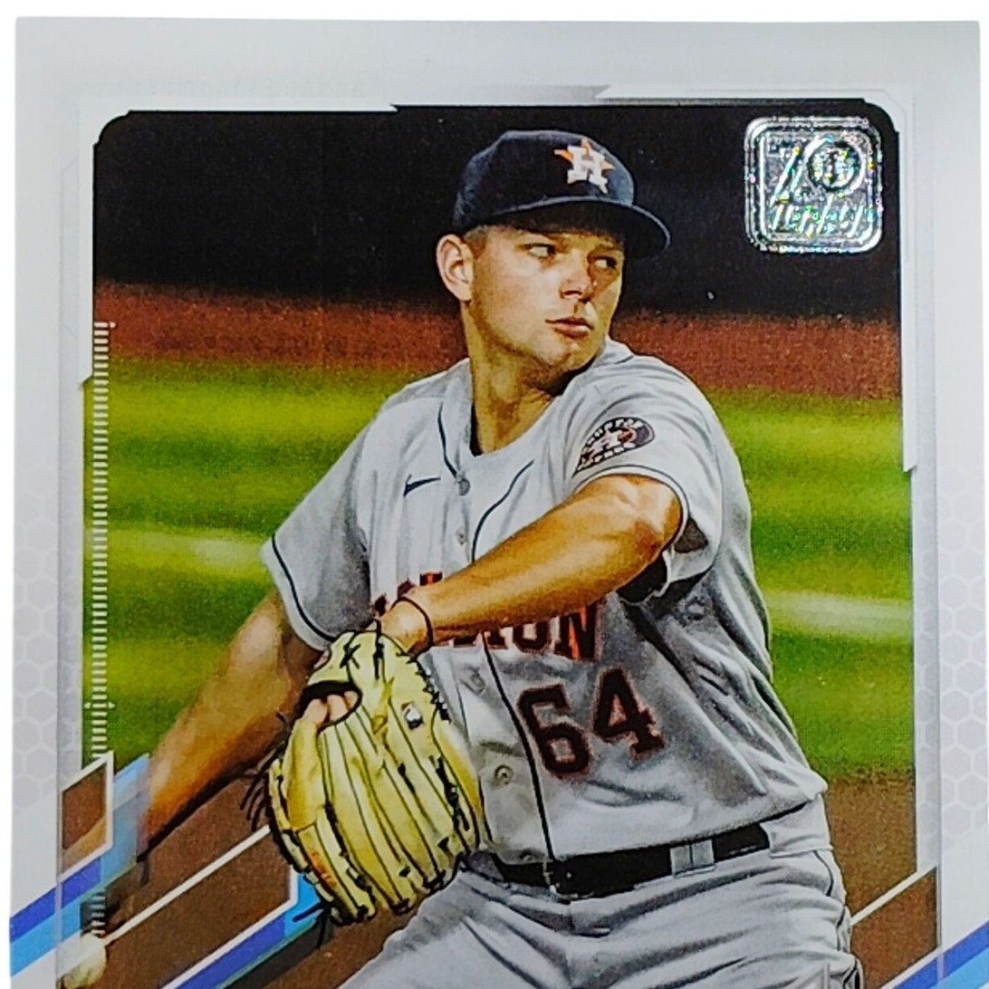 2021 Topps Brandon Bielak 193 RC Houston Astros Rookie Card Pitcher VG/EX