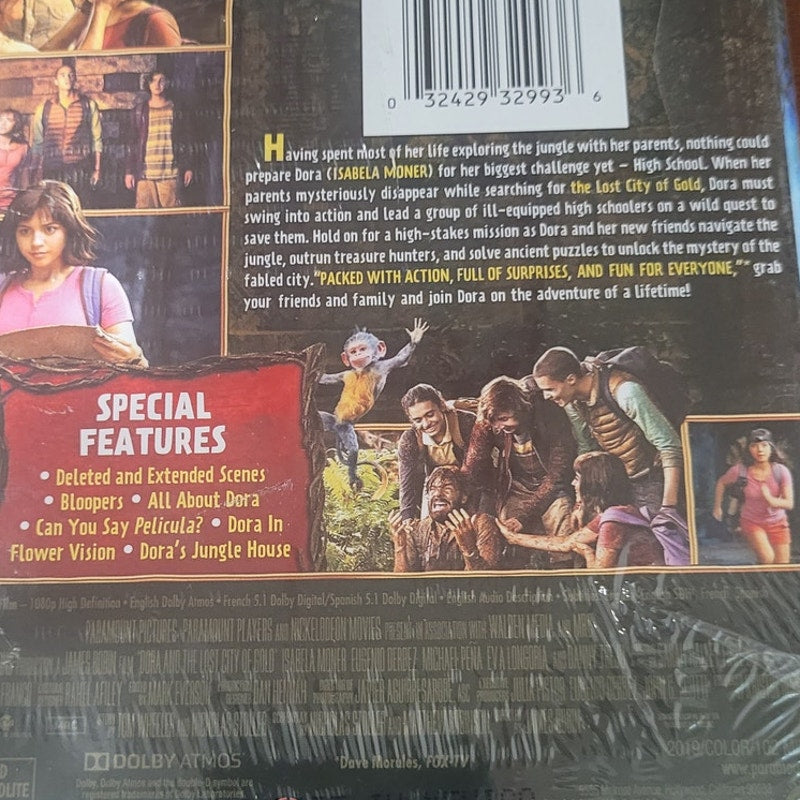 Dora and the Lost City of Gold Blu-ray 2019 Family Adventure Movie