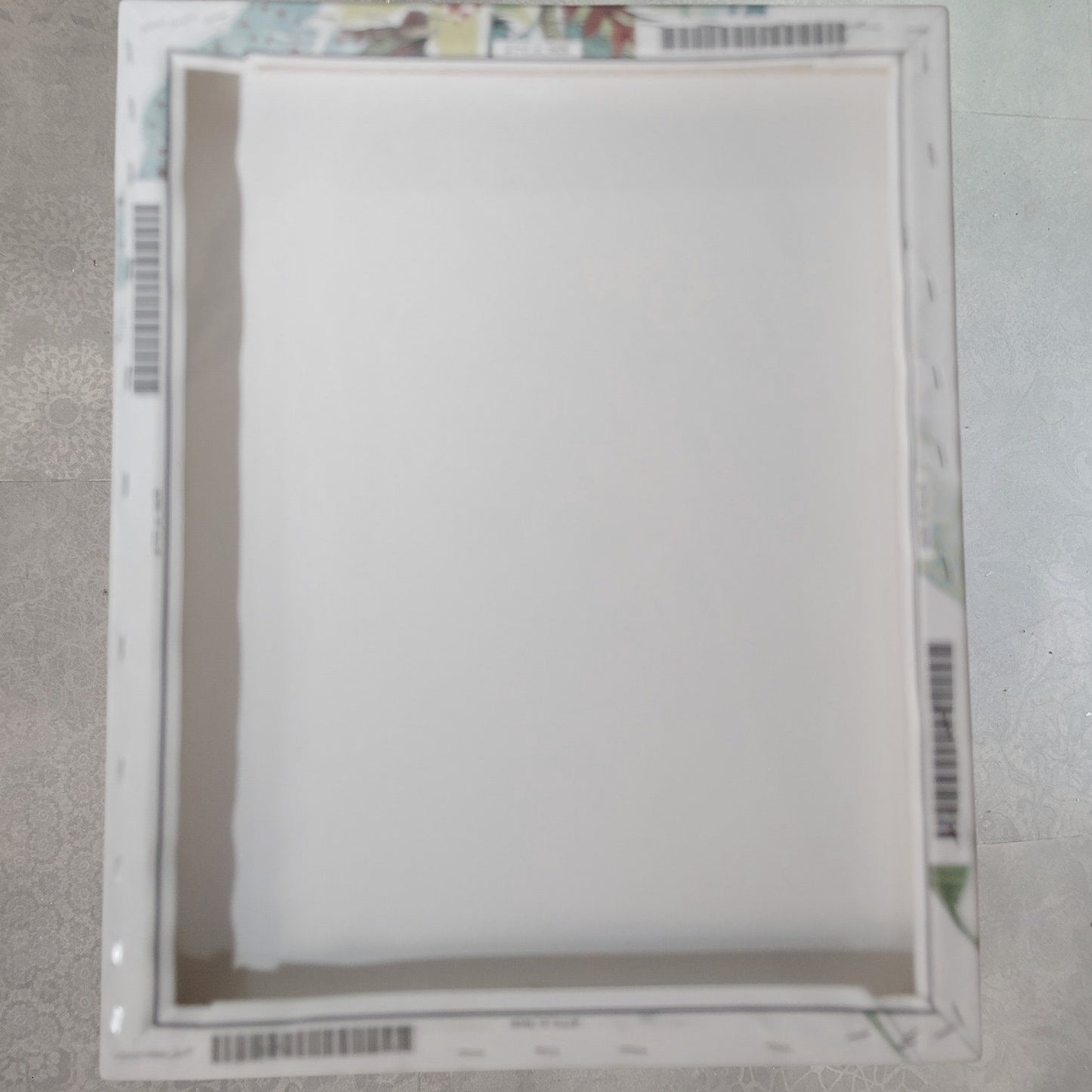 16x20 Don’t Worry Be Hoppy, Bunny Humor Stretched Canvas Wall Art – Wood Frame