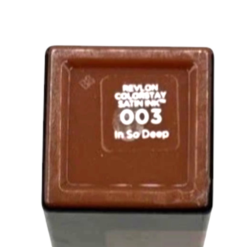 Revlon ColorStay Satin Ink Liquid Lipstick  003 In So Deep  0.17 fl oz  Longwear