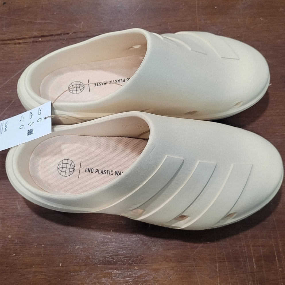 Adidas Adicane Clogs – Men's 4 / Women's 5, Sand Strata, Bio-Based EVA, Slip-On