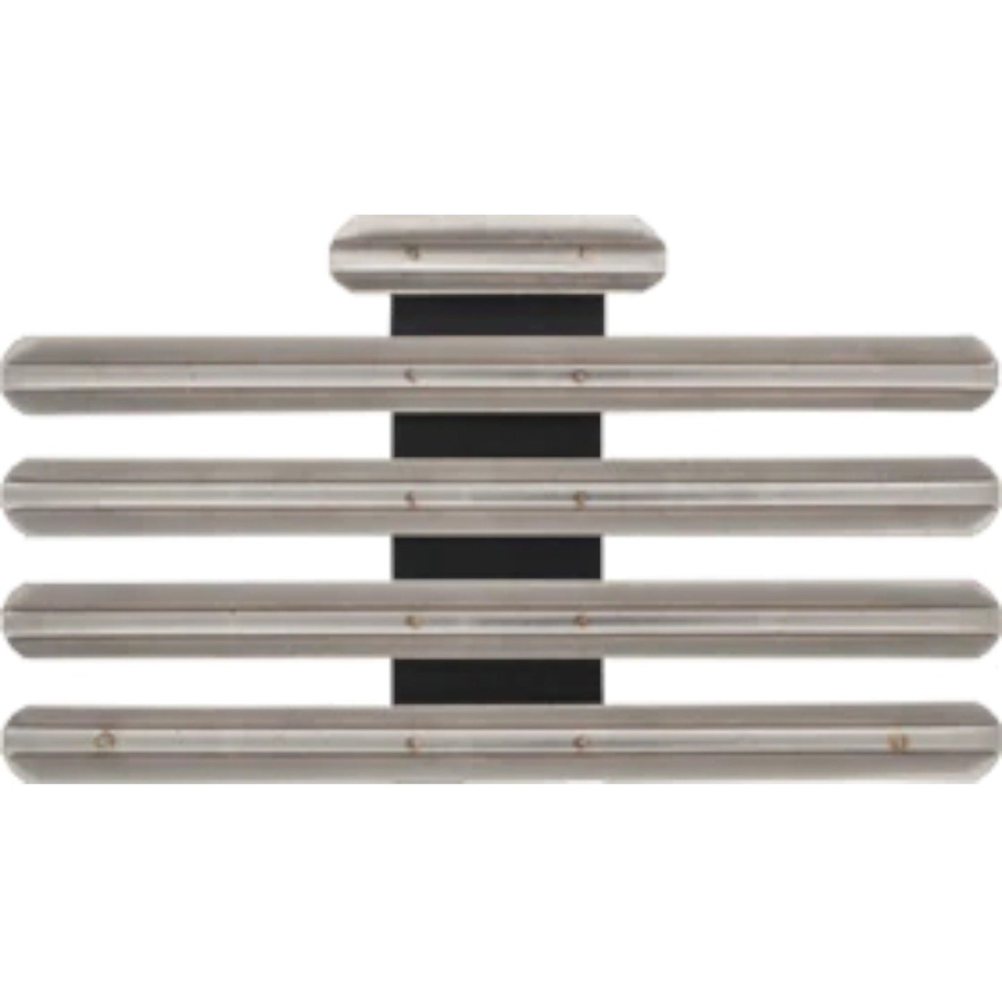 Mounting Rack Bar - 13 Ribbons 3/3/3/3/1 Centered w/ 1/8" Gap, No-Shine Insignia