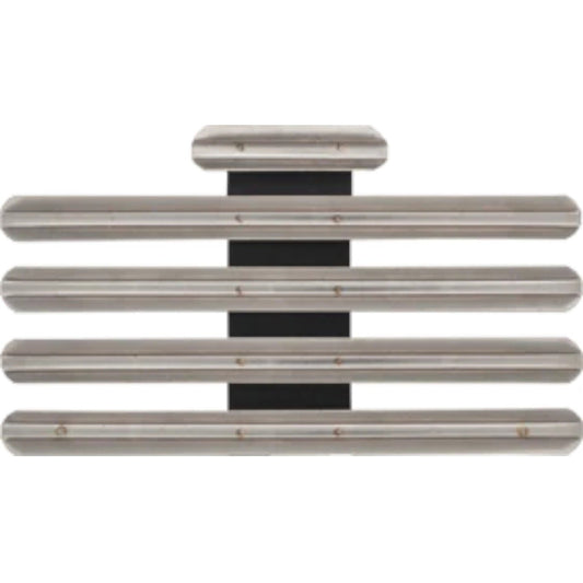 Mounting Rack Bar - 13 Ribbons 3/3/3/3/1 Centered w/ 1/8" Gap, No-Shine Insignia