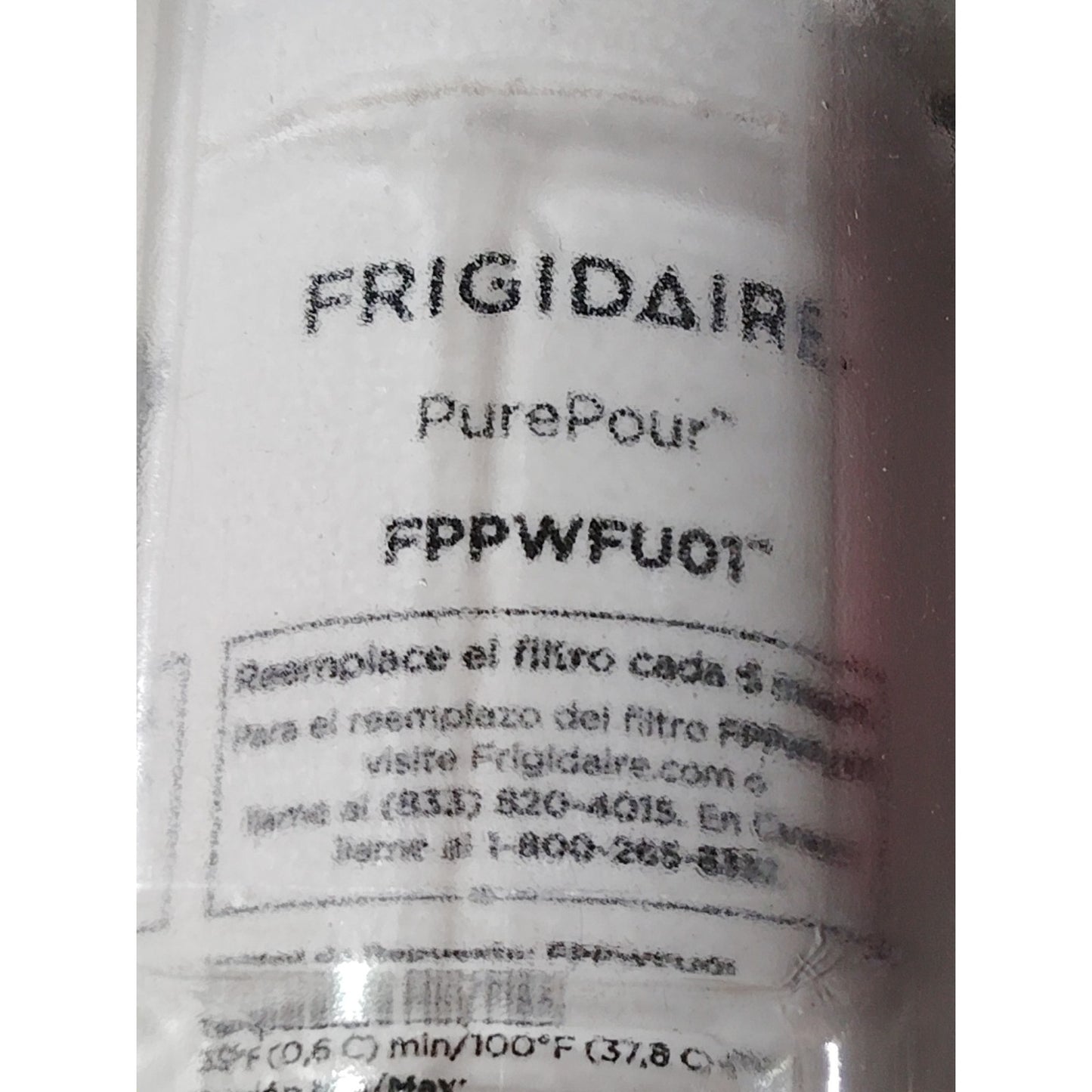 Frigidaire FPPWFU01 PurePour PWF-1 Water Filter | Genuine OEM | NSF & WQA Cert.