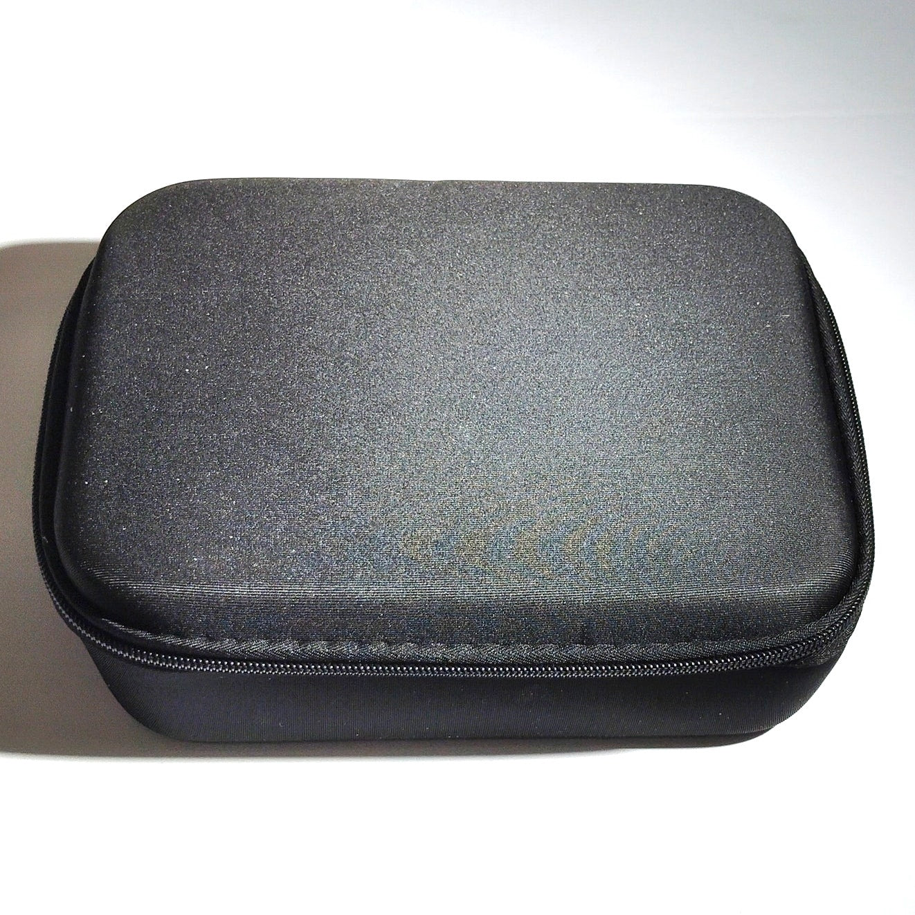 Black Soft Zipper Case – 9" x 7" x 3" Storage Bag w/ Mesh Pocket, New