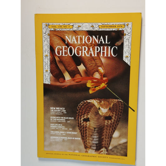 National Geographic Magazine – September 1970, Cobra, Orissa, Indian State