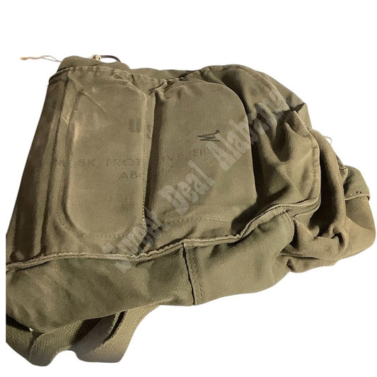 Vintage 1960/70 Era,  M17 Mask Protective Case w/ Straps, Military Collectible