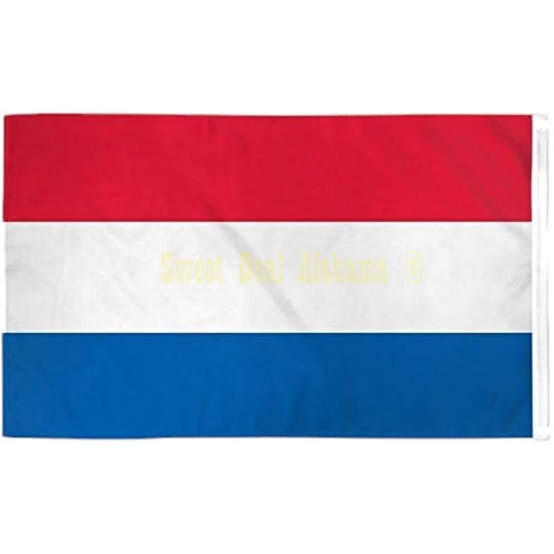 Country Flag, Netherlands 3 Ft. x 5 Ft. 100D Poly Flag, NO Grommets