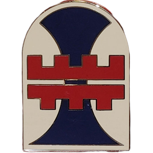 Army Combat Service Identification Badge (CSIB) – 412th Engineer Command – 1-1/2" x 2"