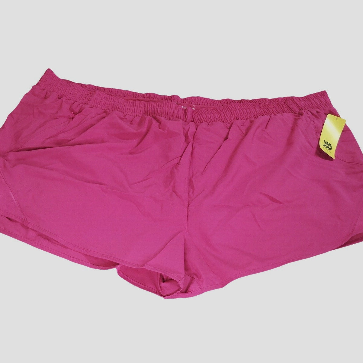 All in Motion Women’s Mid Rise Run Shorts 3 in Vibrant Pink 4X