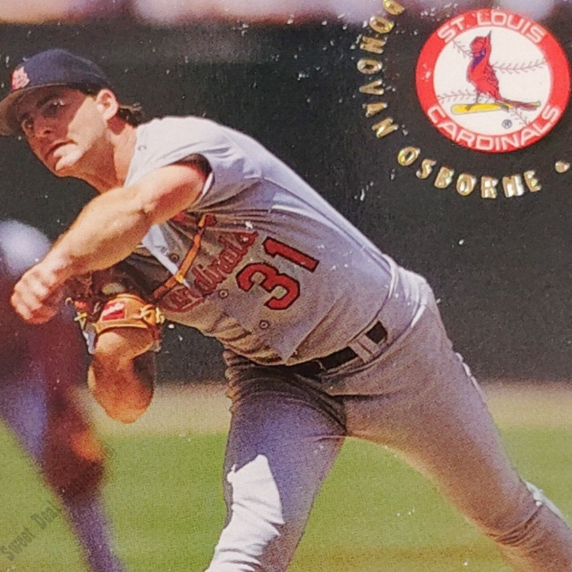 Donovan Osborne, St. Louis Cardinals, #640, 1994 Fleer Baseball Collector's Card