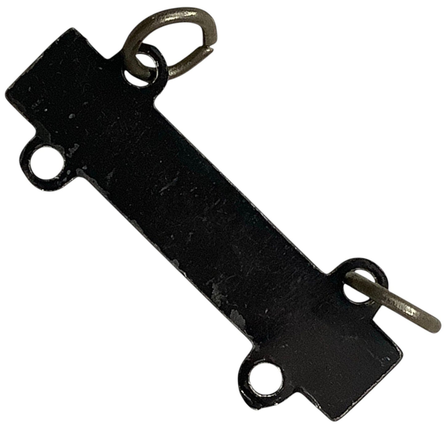 Military Qualification Bar, Field Arty, 1/2"H x 1"W, Silver w/ Black Background