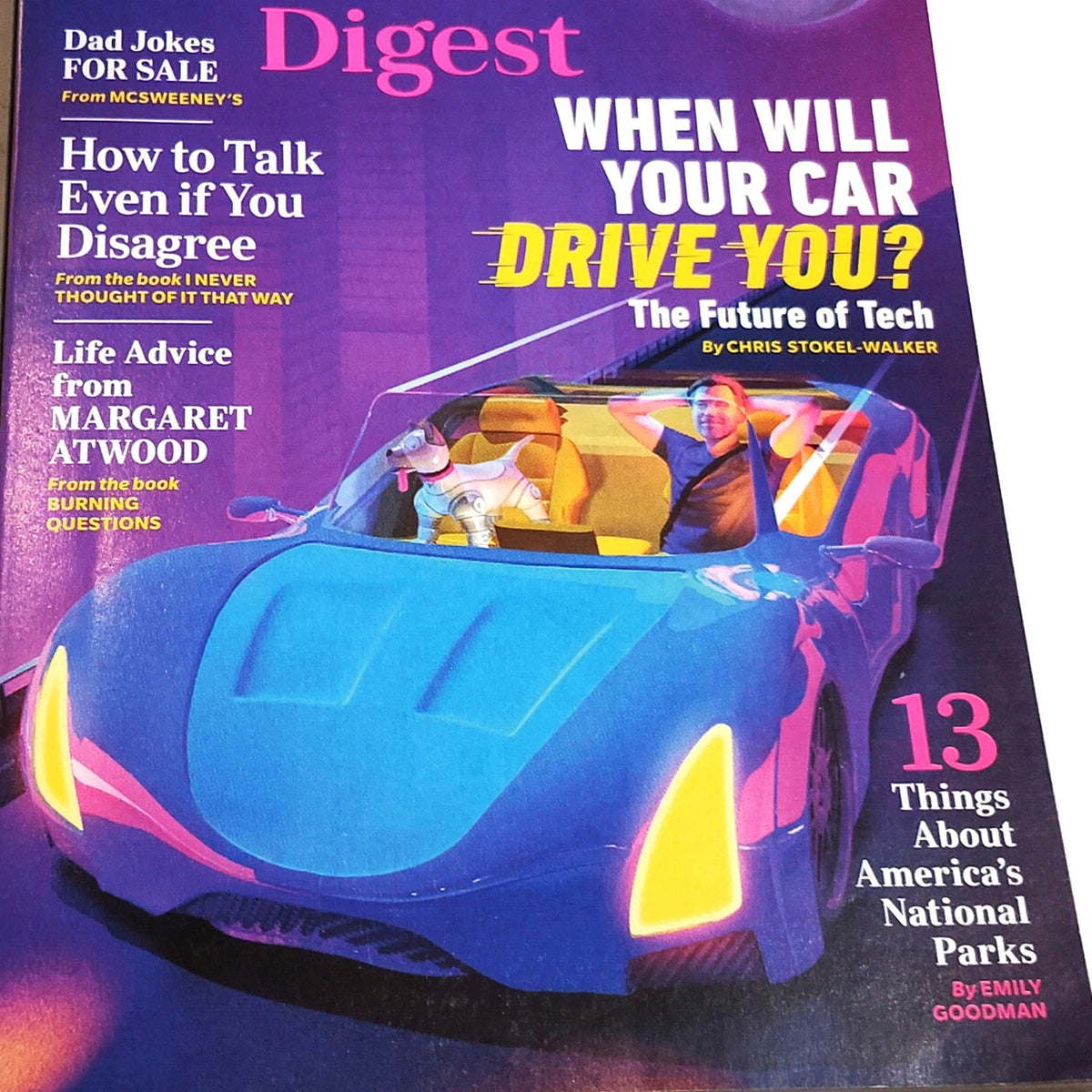 Reader's Digest June 2022 Back Issue - Future of Tech, Margaret Atwood