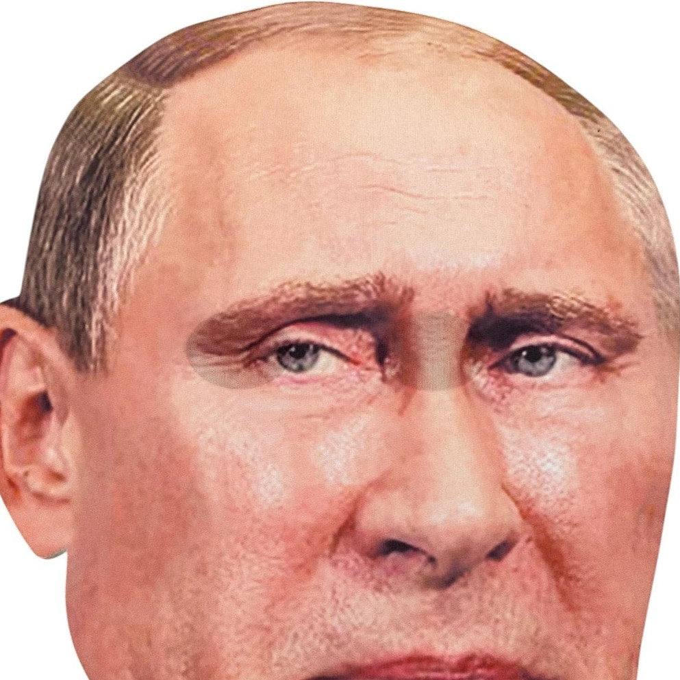 Vladimir Putin, Mr. Russia Mask - Foam Costume Head, 18.5" x 12.5" x 1.5"