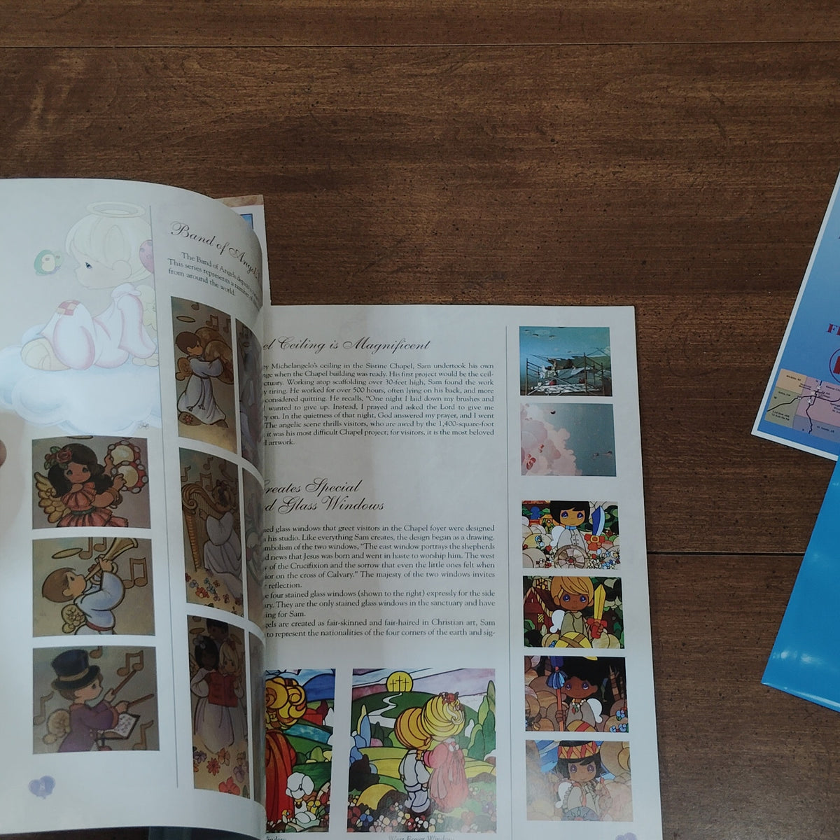 Precious Moments Chapel Keepsake 2010 Memory Book & Ephemera Lot Carthage MO
