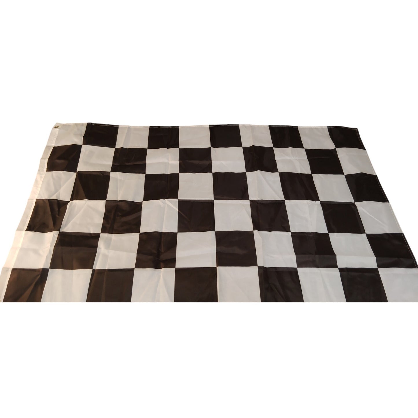 Anley Inc. Checkered Racing Flag 3x5 ft Black & White Banner w/ Brass Grommets