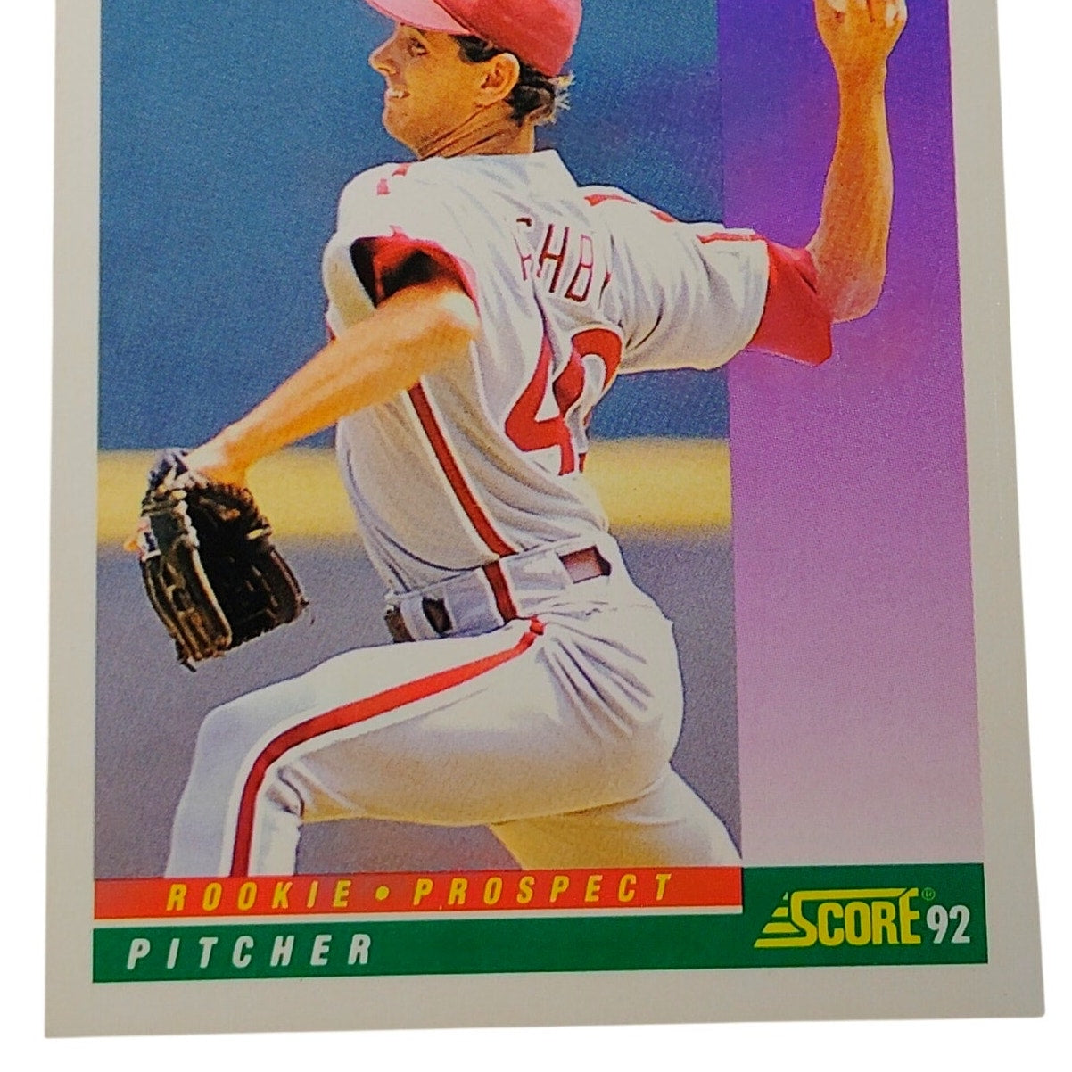 1992 Score Andy Ashby #396 Philadelphia Phillies Pitcher MLB Baseball NM