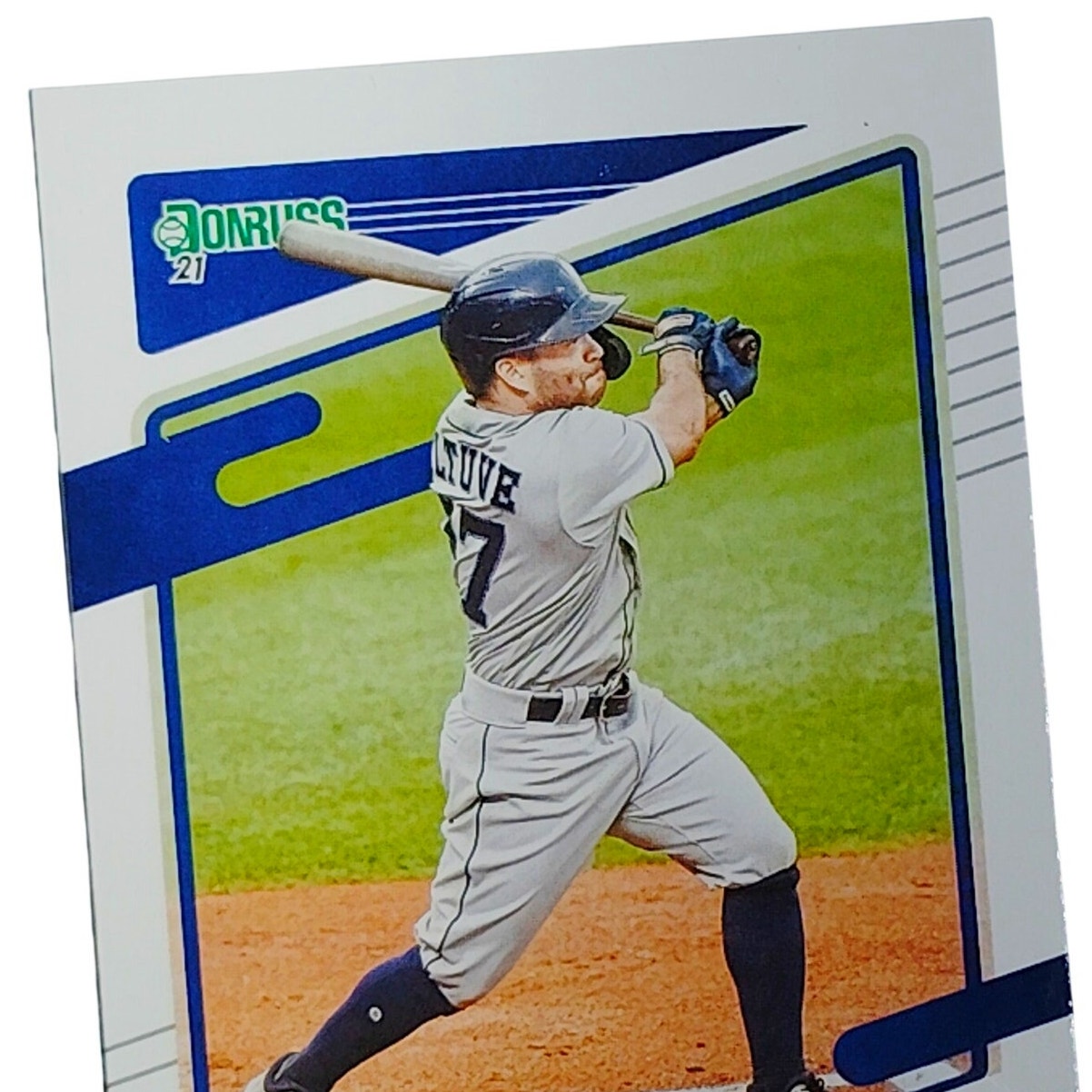 2021 Donruss Jose Altuve #202 Houston Astros Second Base Gigante Variation VG/EX