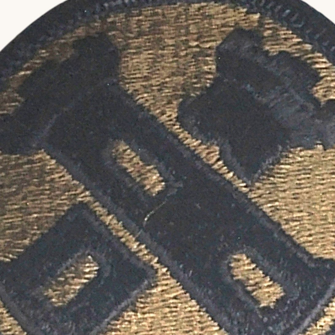 Army 16th Engineer Brigade Subdued SSI Shoulder Patch Sew-On 2-1/4" Round