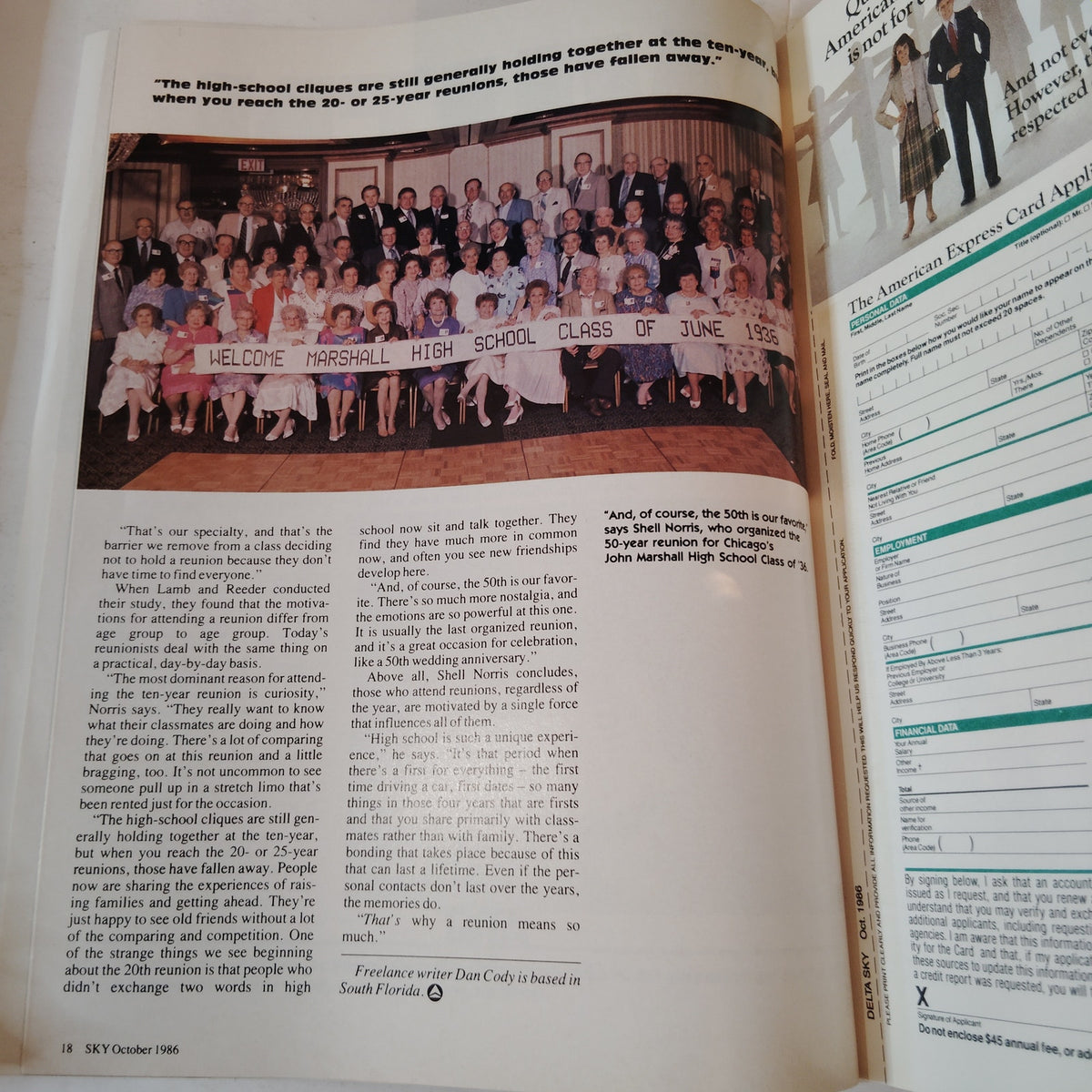 Delta SKY In-Flight Magazine October 1986 - World Series, Turbos, Radio History