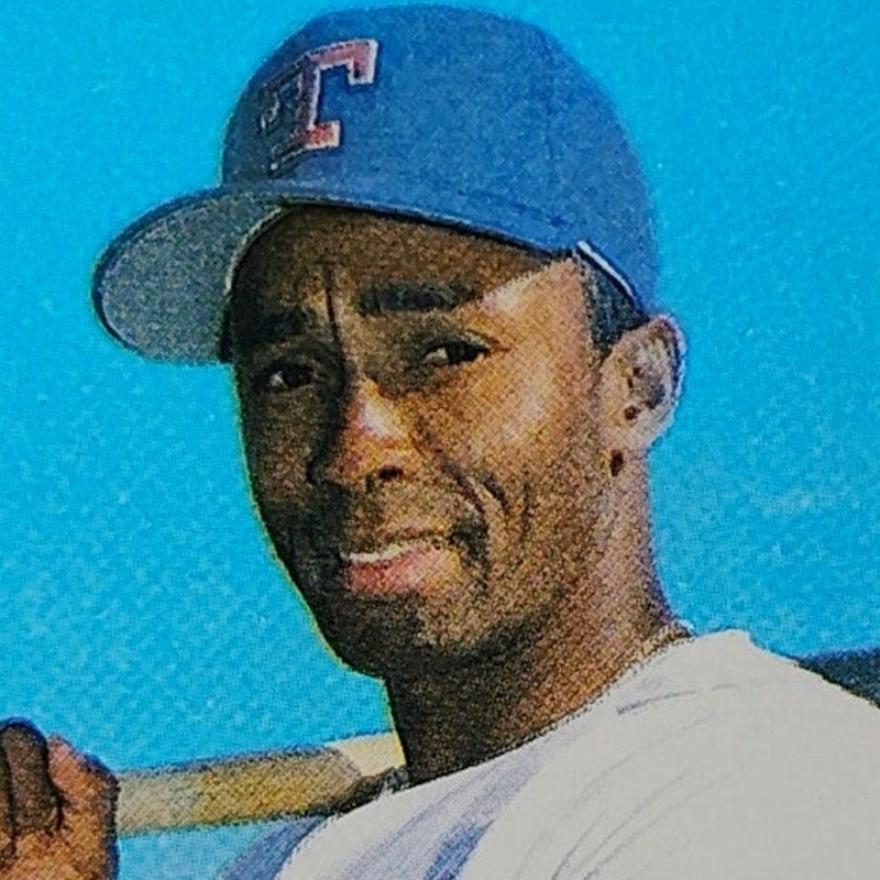 1990 Bowman Gary Pettis #498 Texas Rangers Outfielder MLB Baseball Card NM