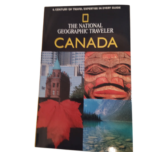 National Geographic Traveler Canada - Vintage 1999 Edition Paperback Guidebook