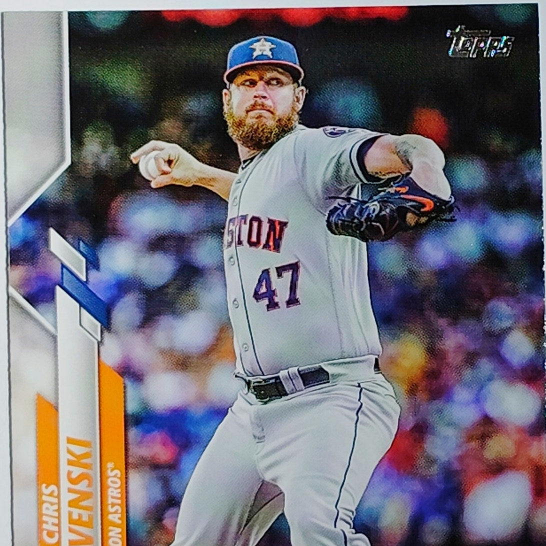 2020 Topps Update #U-223 Chris Devenski Houston Astros Pitcher - VG/EX
