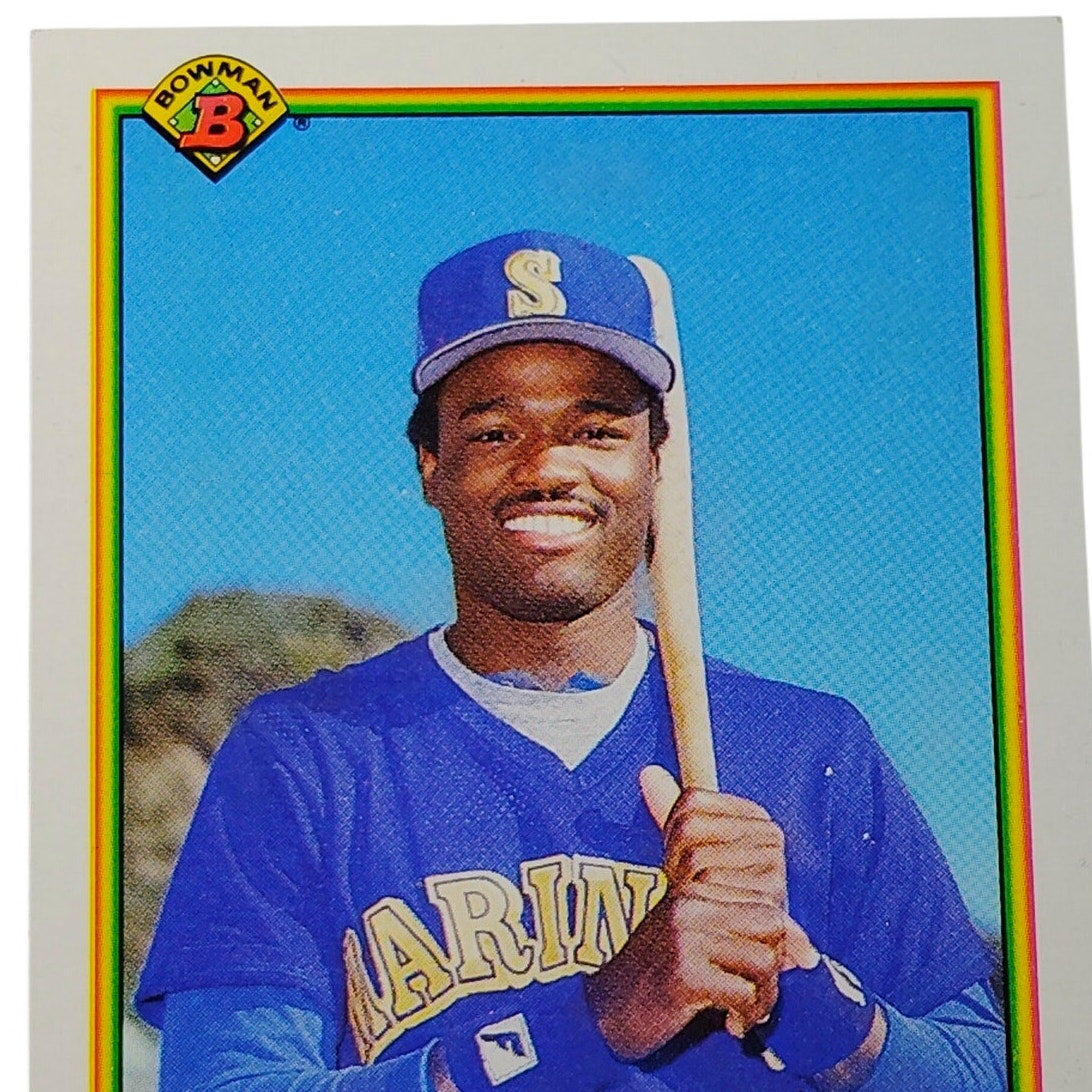 1990 Bowman Harold Reynolds #478 Seattle Mariners 2B MLB Baseball Card NM