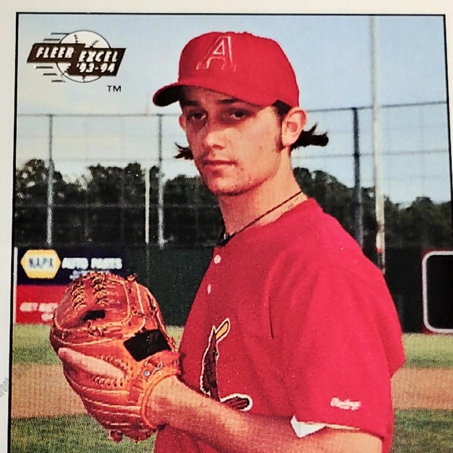 Brian Barber, Arkansas A Travs, No. 256,  93-94 Fleer Excel Minor Leagues