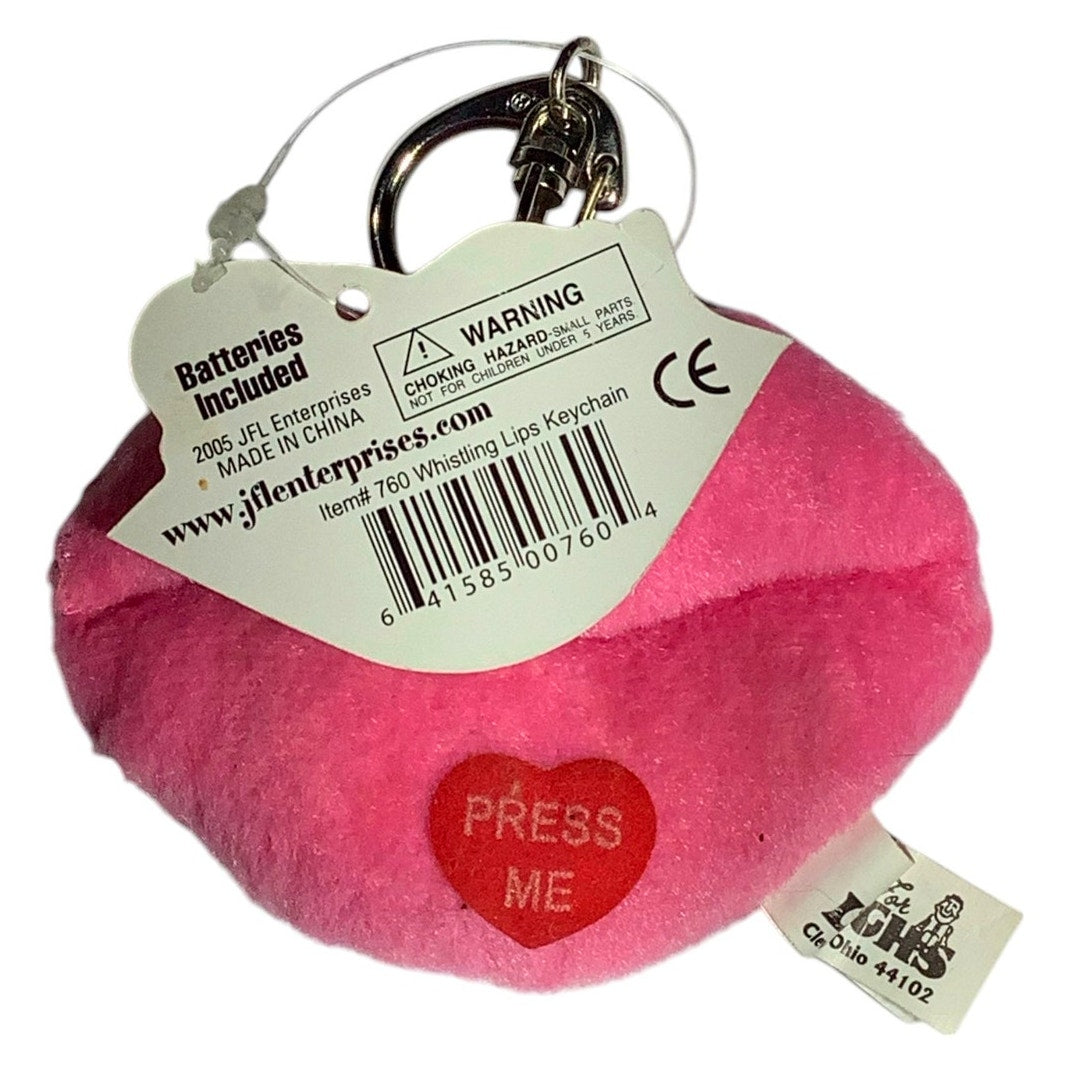 2005 Novelty Whistling Lips Keychain (Still Whistles TOO!)