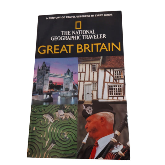 National Geographic Traveler: Great Britain Guide - Vintage 1999 Paperback Book