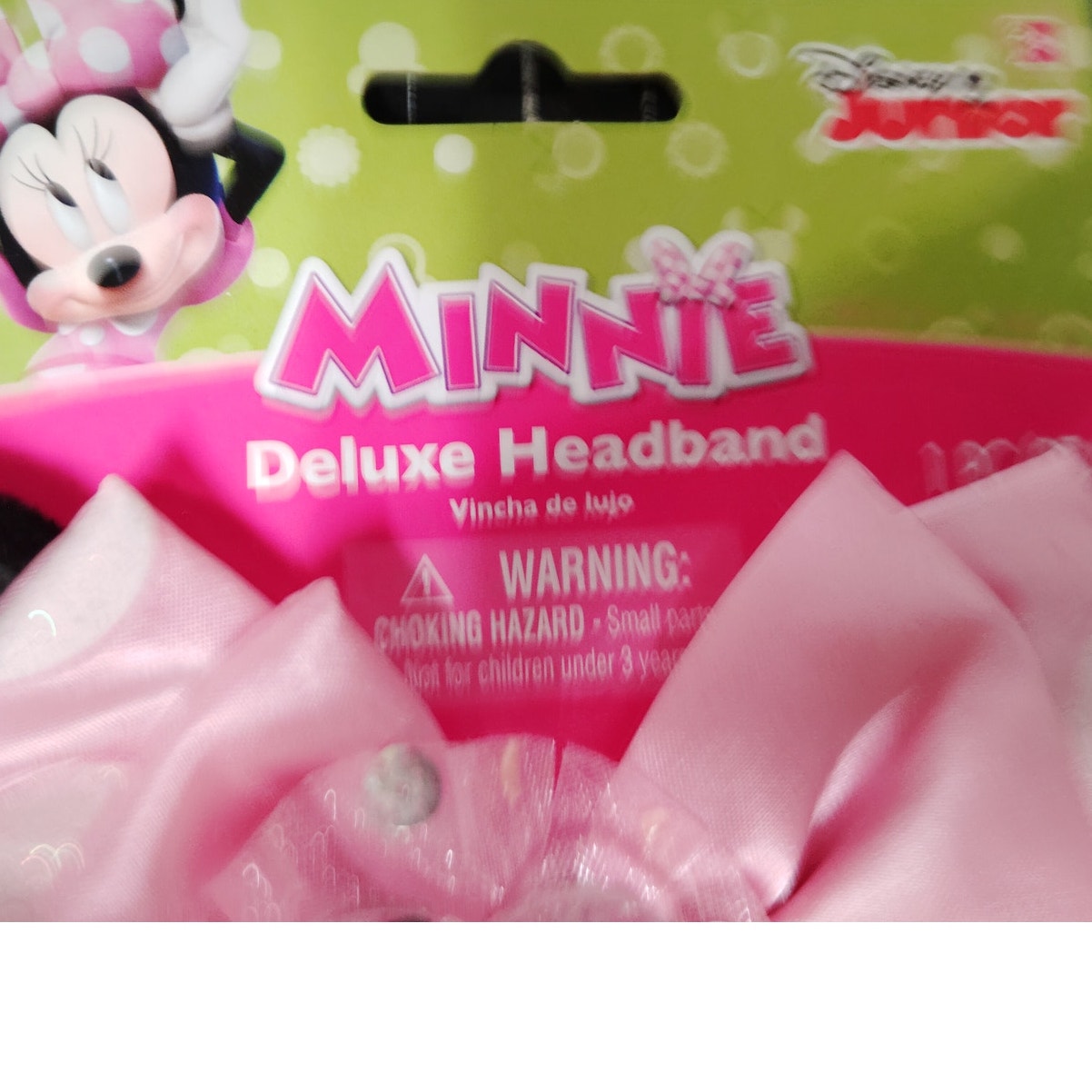 Amscan Kids Girls Sequin Minnie Mouse Ears, Deluxe Headband, Black