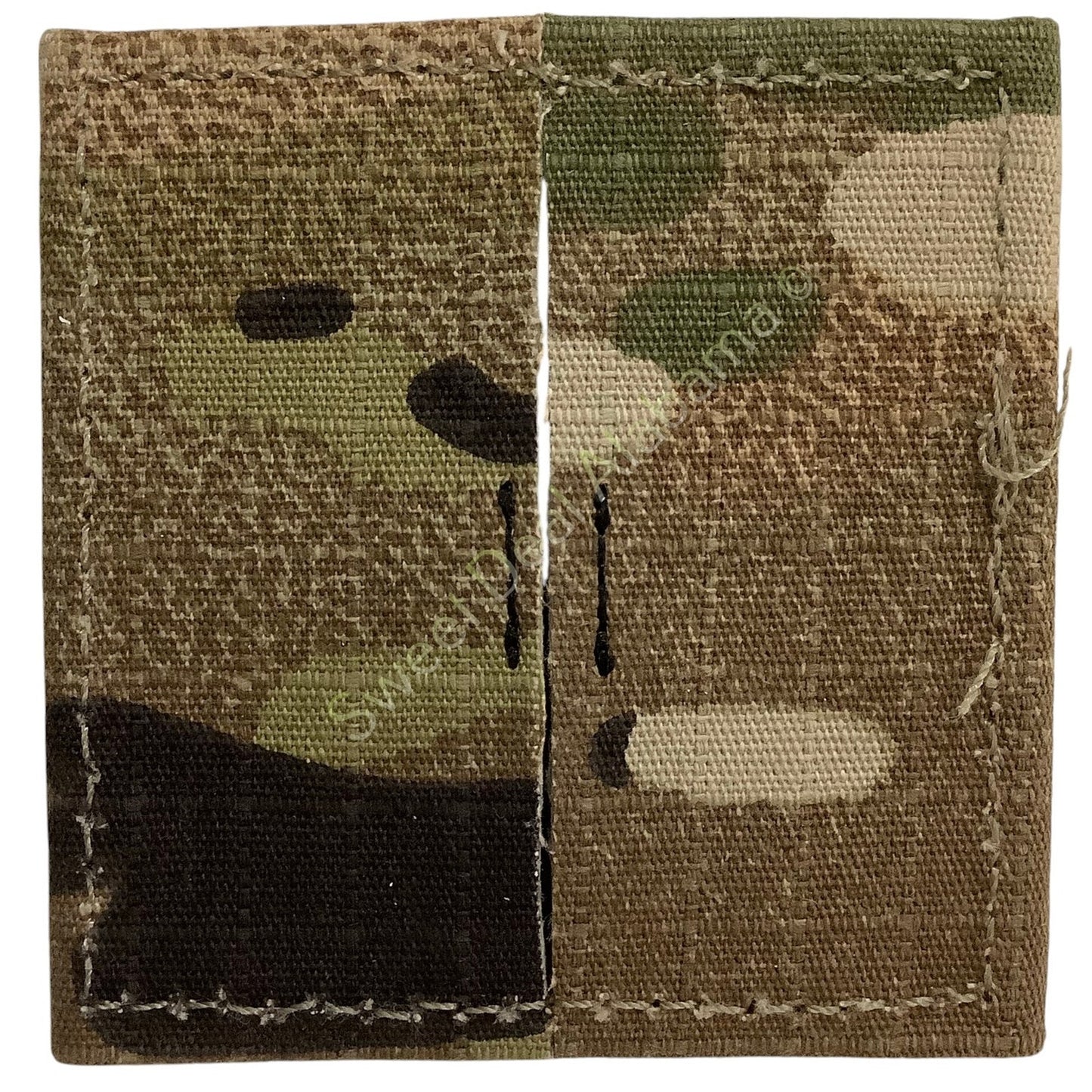 U.S. Army Embroidered Sgt. Major OCP Sew-On Rank Insignia, Multi-Camo 2" x 2"