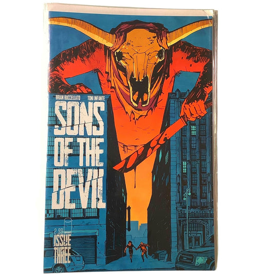 Sons of the Devil #3 (Semi-Rare Cover #B), July 2015, Image Comics, NM 9.4