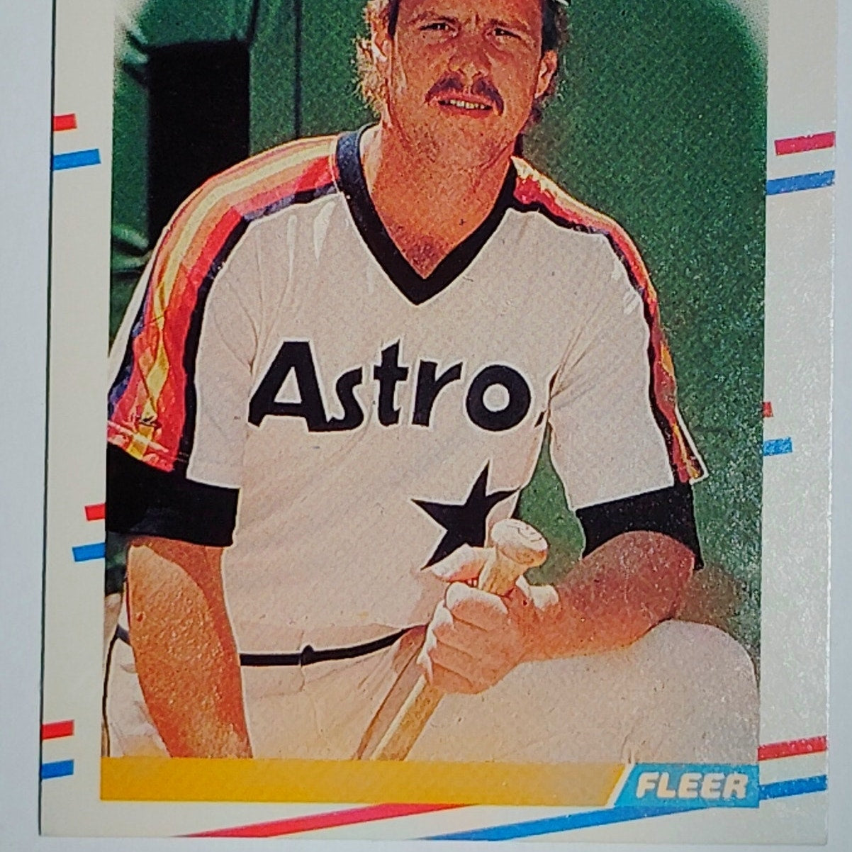 1988 Fleer Glenn Davis #445 Houston Astros First Base - All-Star Slugger VG/EX