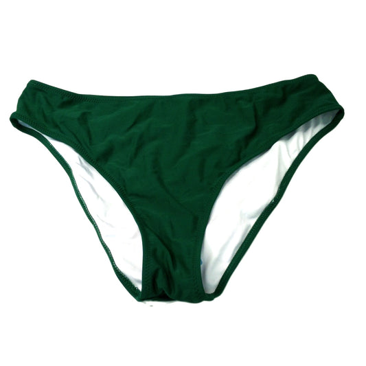Cupshe Dark Green Bikini Bottom XL New With Tags Solid Swim Bottoms