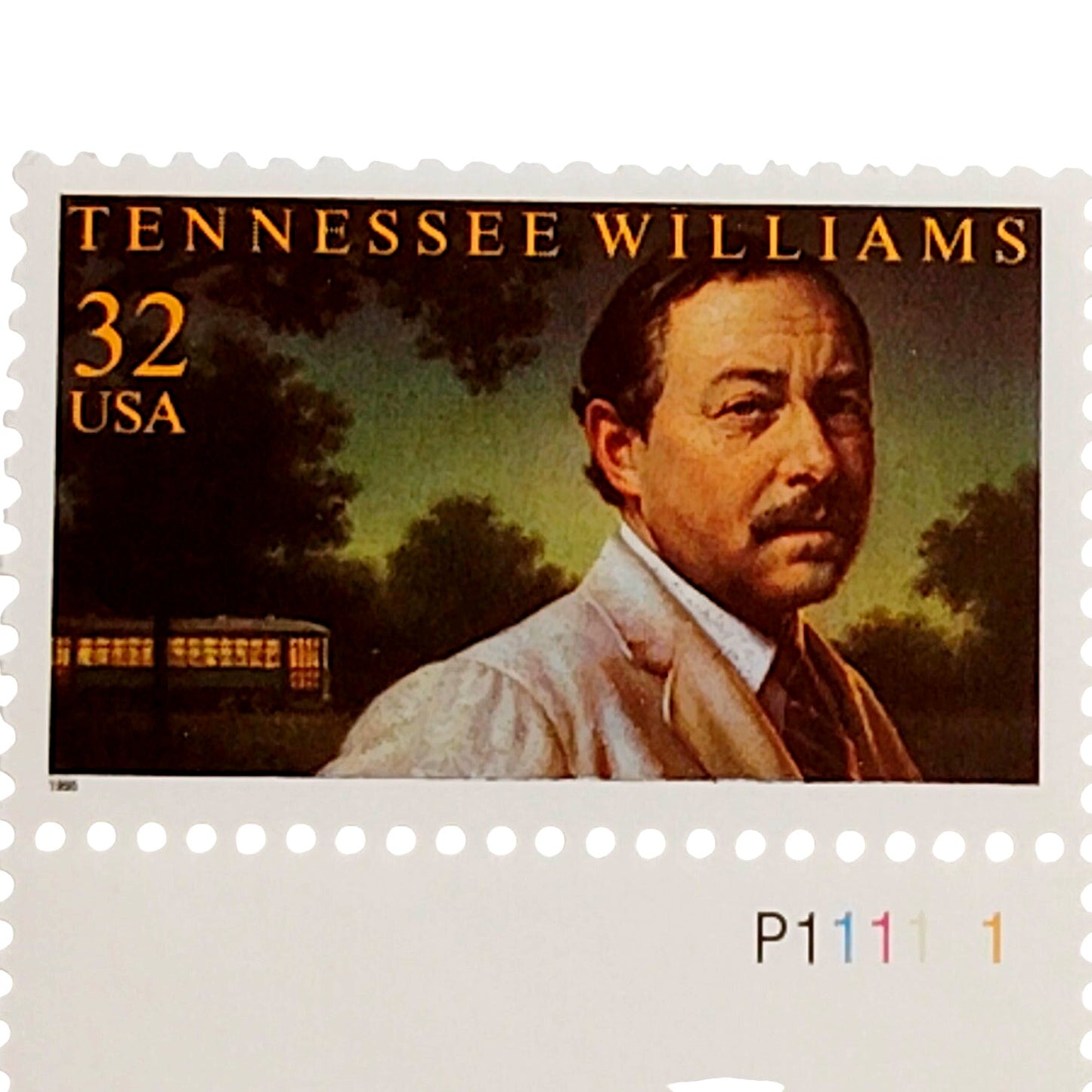 1995 USA 32¢ Tennessee Williams MNH Scott 3002 – Marginal Single P1111 1