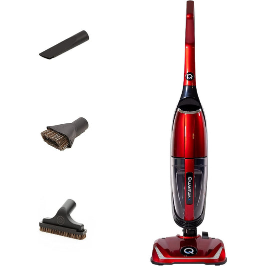 Quantum X QX‑8002 PH Wet/Dry Upright Water Vacuum Viper Red MicroSilver Filter