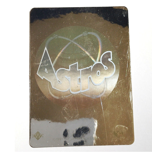 1991 Upper Deck Houston Astros Team Logo MLB Baseball Hologram Sticker NM