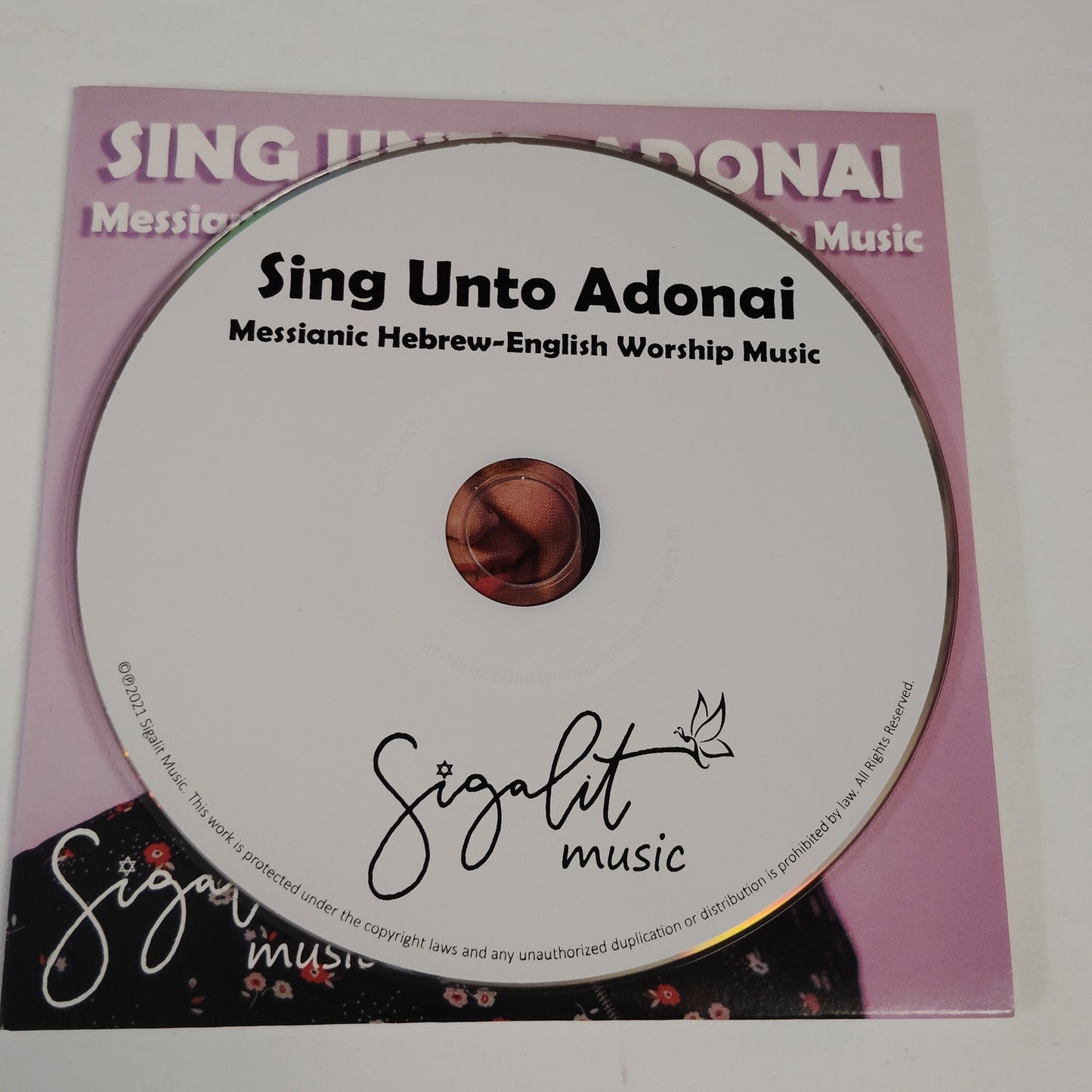 Sigalit Music “Sing Unto Adonai” Messianic Worship CD Hebrew‑English 2021