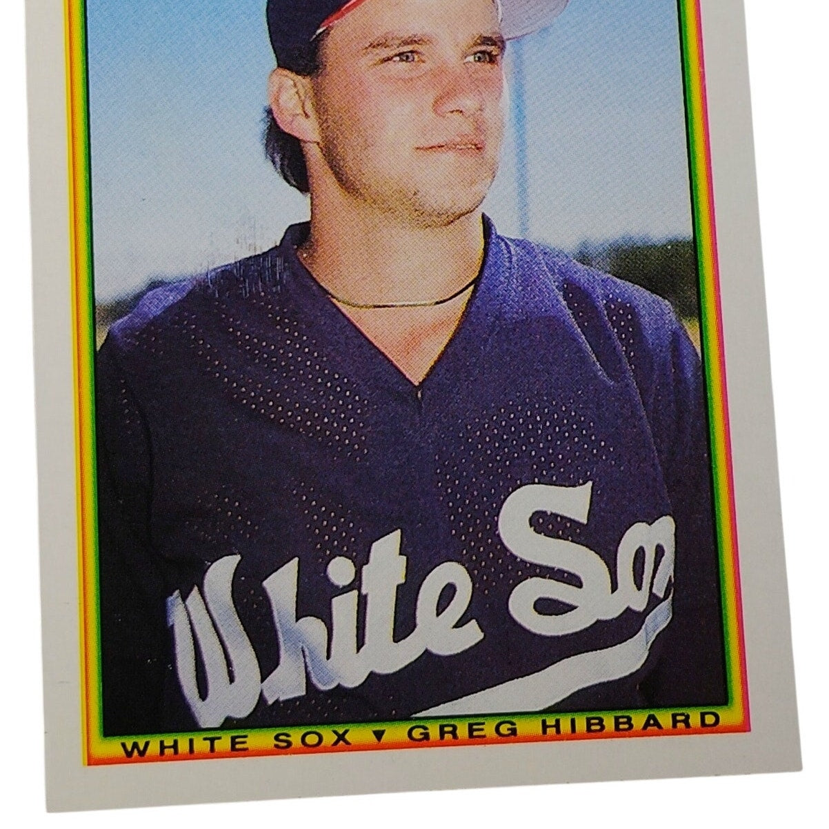 1990 Bowman Greg Hibbard #303 Chicago White Sox Pitcher MLB Baseball Card NM