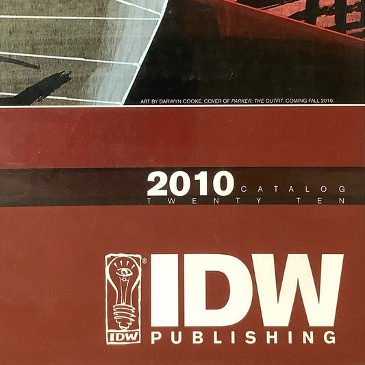 IDW Publishing 2010 Catalog, Features Darwyn Cooke's Cover Parker: The Outfit