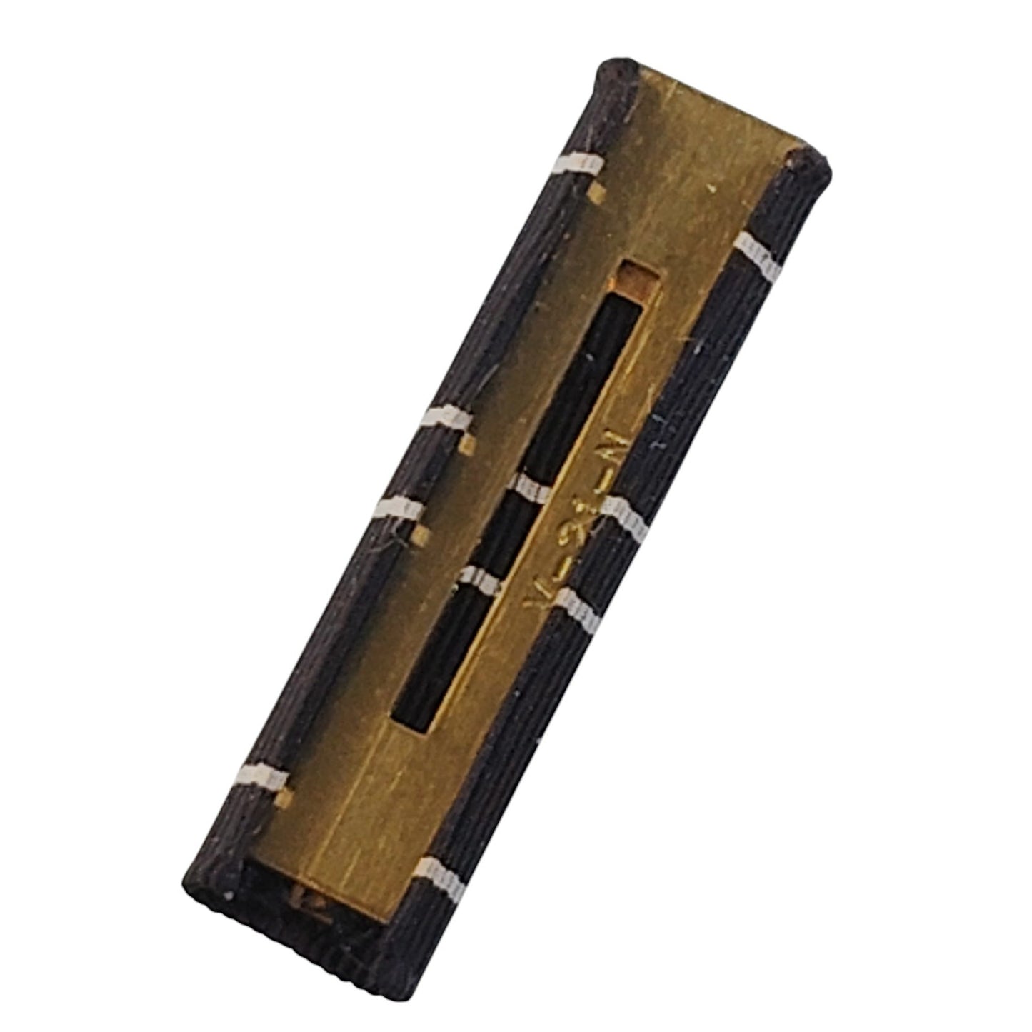 Coast Guard Rifle Marksman Expert Ribbon, 1-3/8"L x 3/8"H