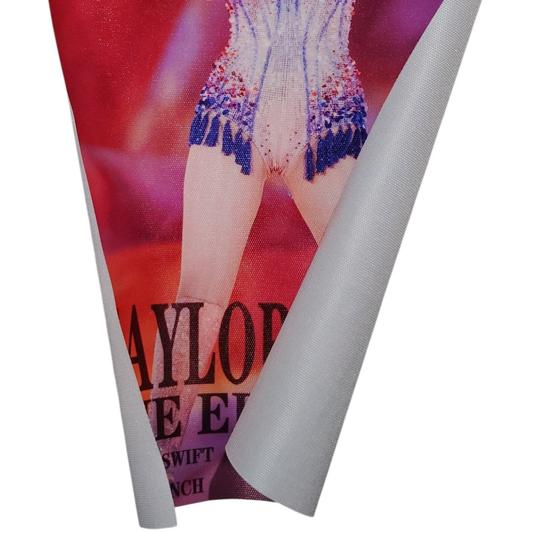 Taylor Swift Eras Tour 8x10" Canvas Print Poster Wall Art, Red Bodysuit Unframed
