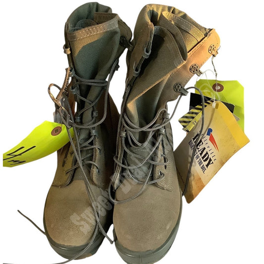 Gortex Belleville Sage Green Boots, Size 4R/4.5R, Cordura w/ Vibram Soles, NWT