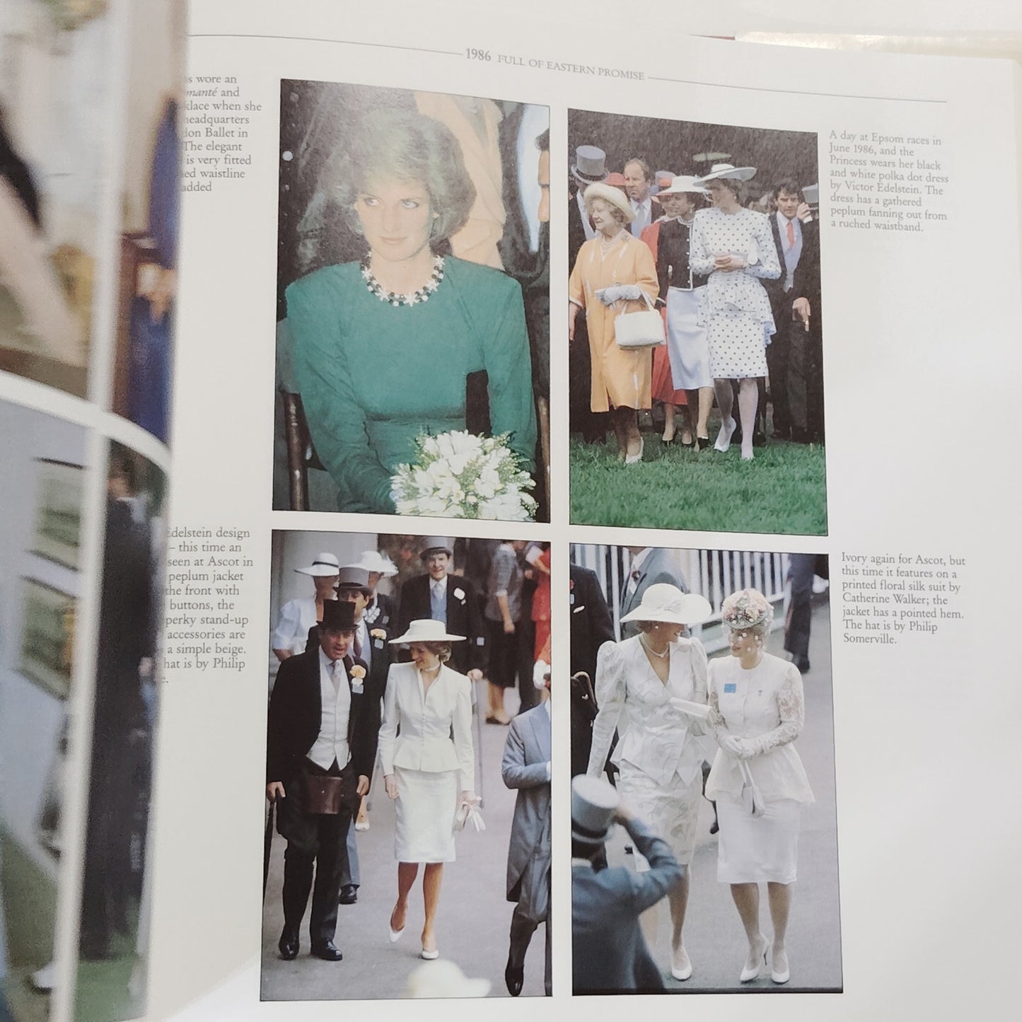 Debrett’s Illustrated Fashion Guide Princess of Wales 1989 Hardcover 10.75x10.5