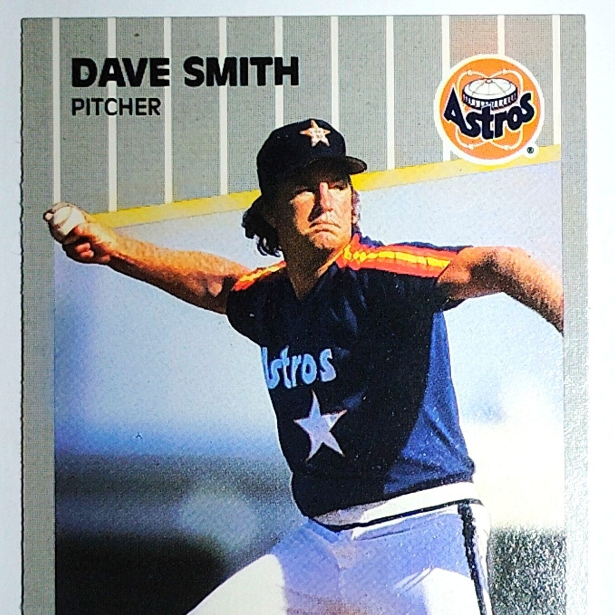 1989 Fleer Dave Smith #369 Houston Astros Pitcher - All-Star Closer VG/EX